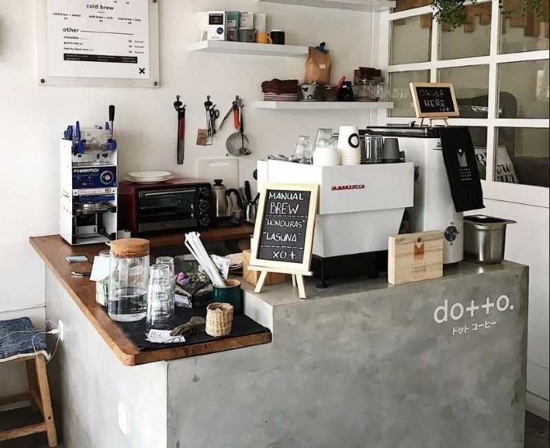 Thiết kế quầy pha chế nhỏ