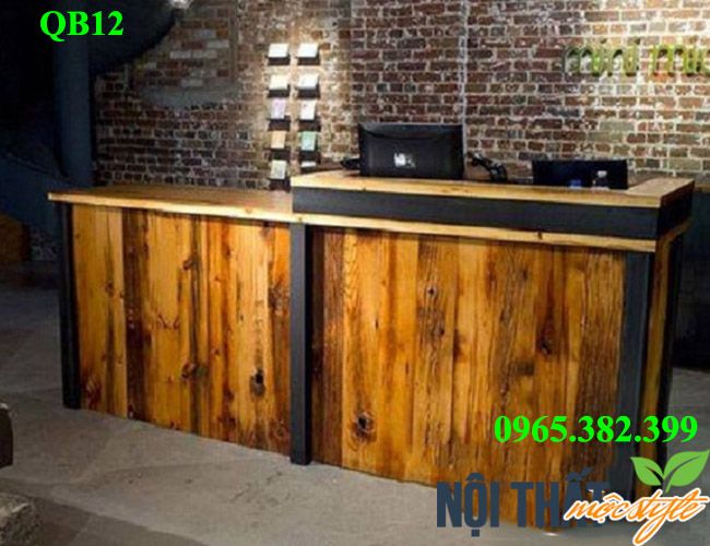 Quầy bar sang trọng phong cách cổ điển