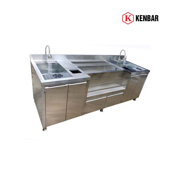 Quầy pha chế inox