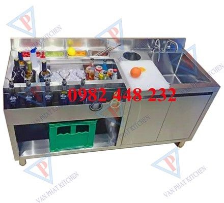 Quầy pha chế mặt đá