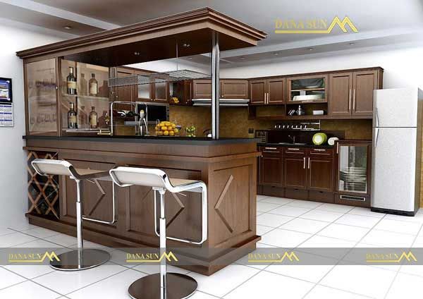 Giao diện quầy bar đẹp