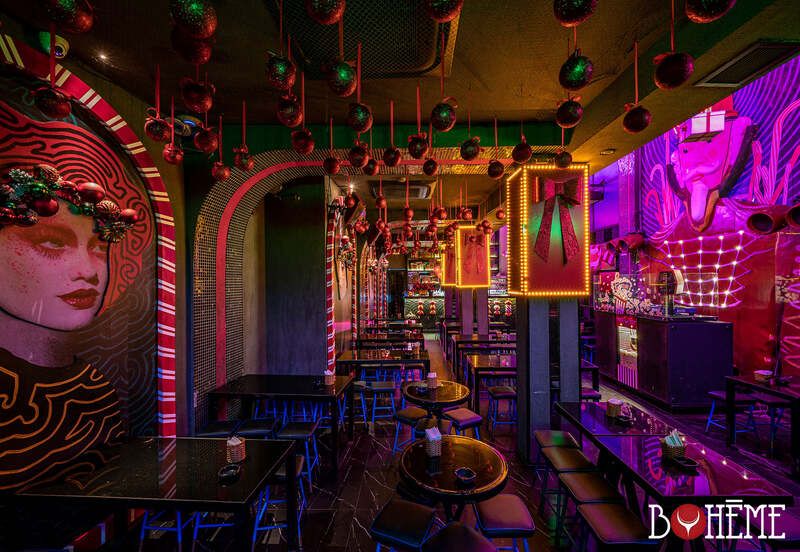 Quầy bar sang trọng