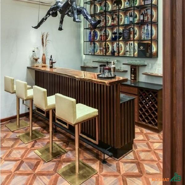 Quầy bar mặt đá