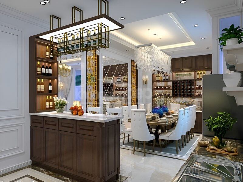 Quầy Bar Tân Cổ Điển