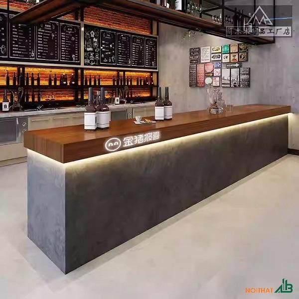 Hình ảnh quầy pha chế cao cấp