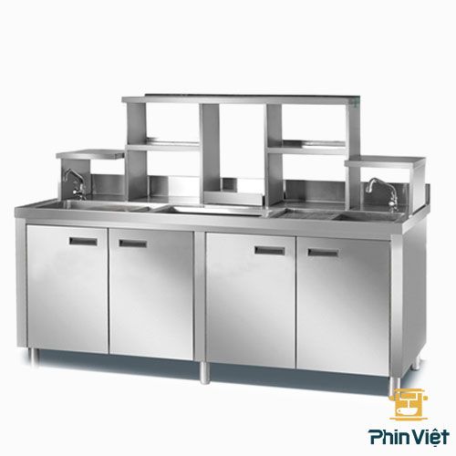Quầy pha chế inox