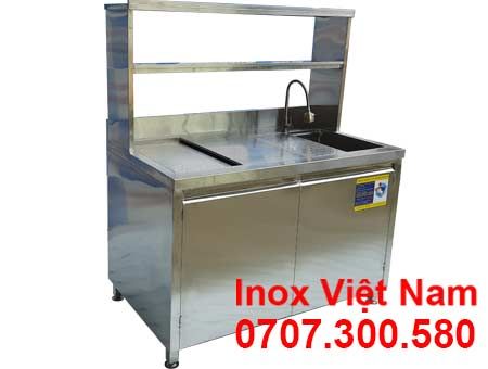 Quầy pha chế inox mini