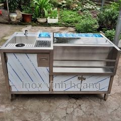 Quầy pha chế inox