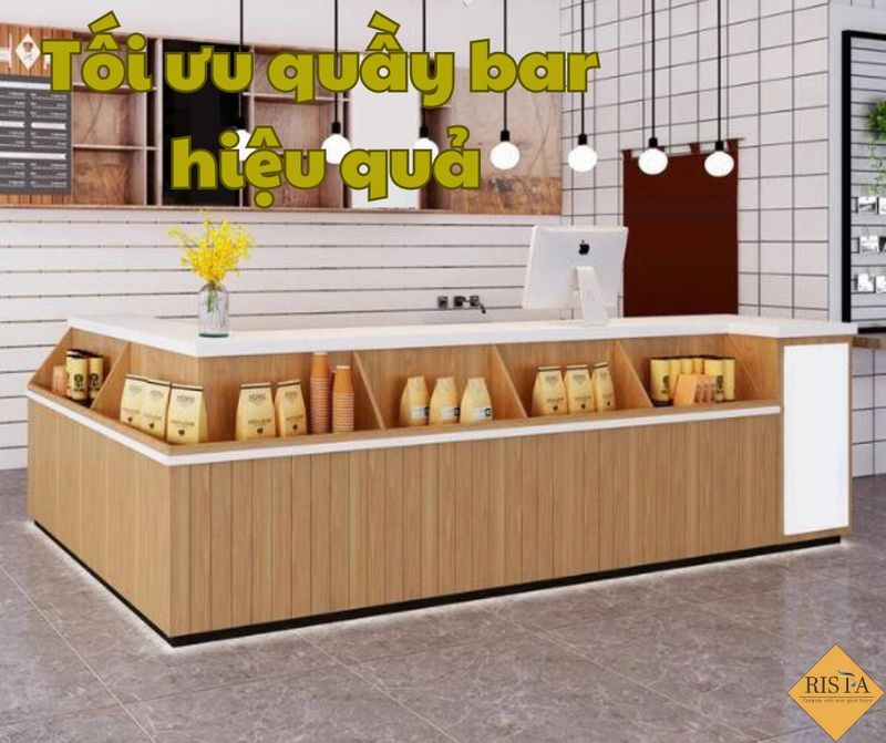 Quầy bar sáng tạo, tiện lợi